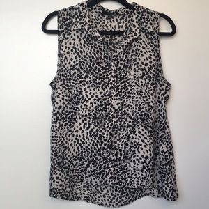 Leopard print blouse